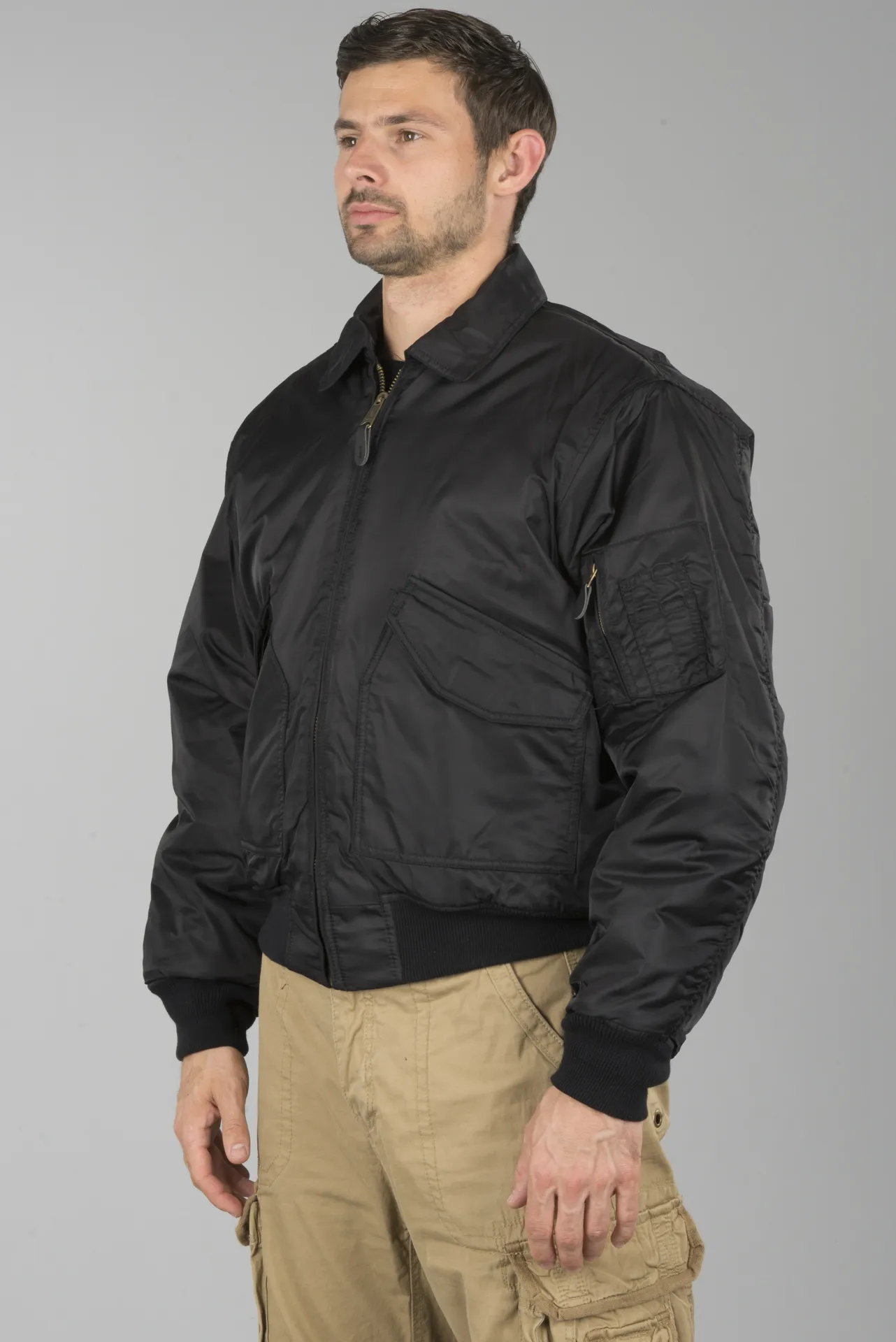 Chaqueta Brandit CWU Negra