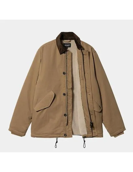 Chaqueta carhartt wip declan buffalo buckeye para hombre