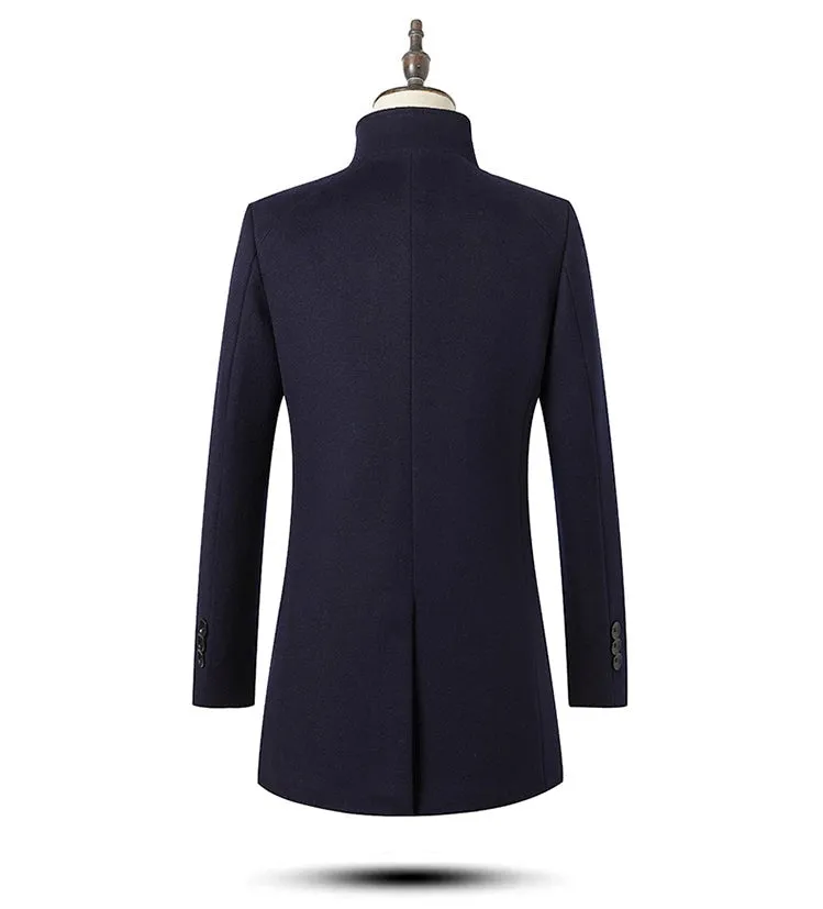 Chaqueta Clásica De Lana Para Hombre