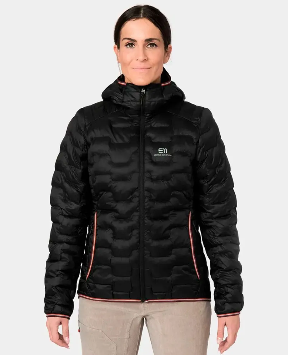 CHAQUETA DE FIBRA CON CAPUCHA ELEVENATE MOTION