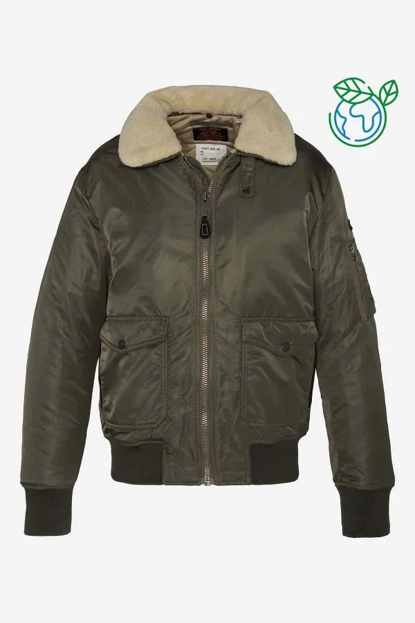 Chaqueta Hombre Schott Oharars Kaki Beige
