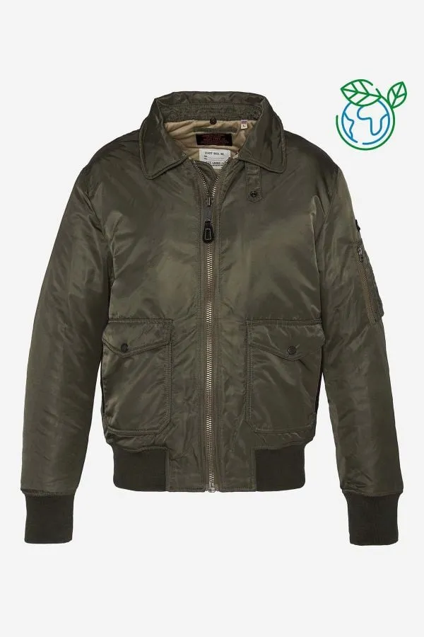 Chaqueta Hombre Schott Oharars Kaki Beige