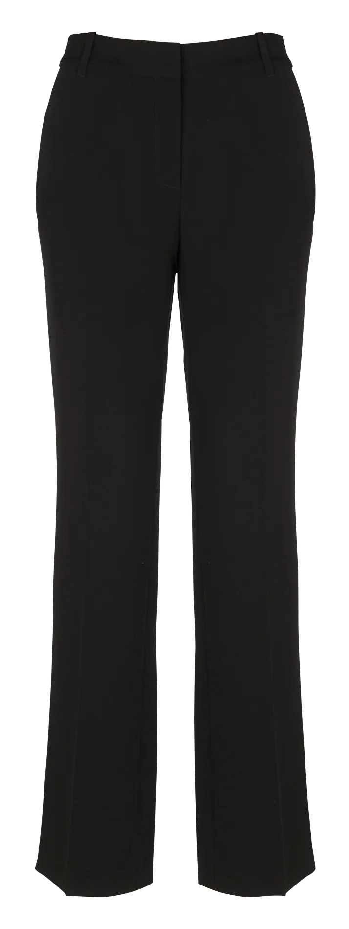 CLEMENTB  PANTALóN RECTO CON PINZAS EN NEGRO