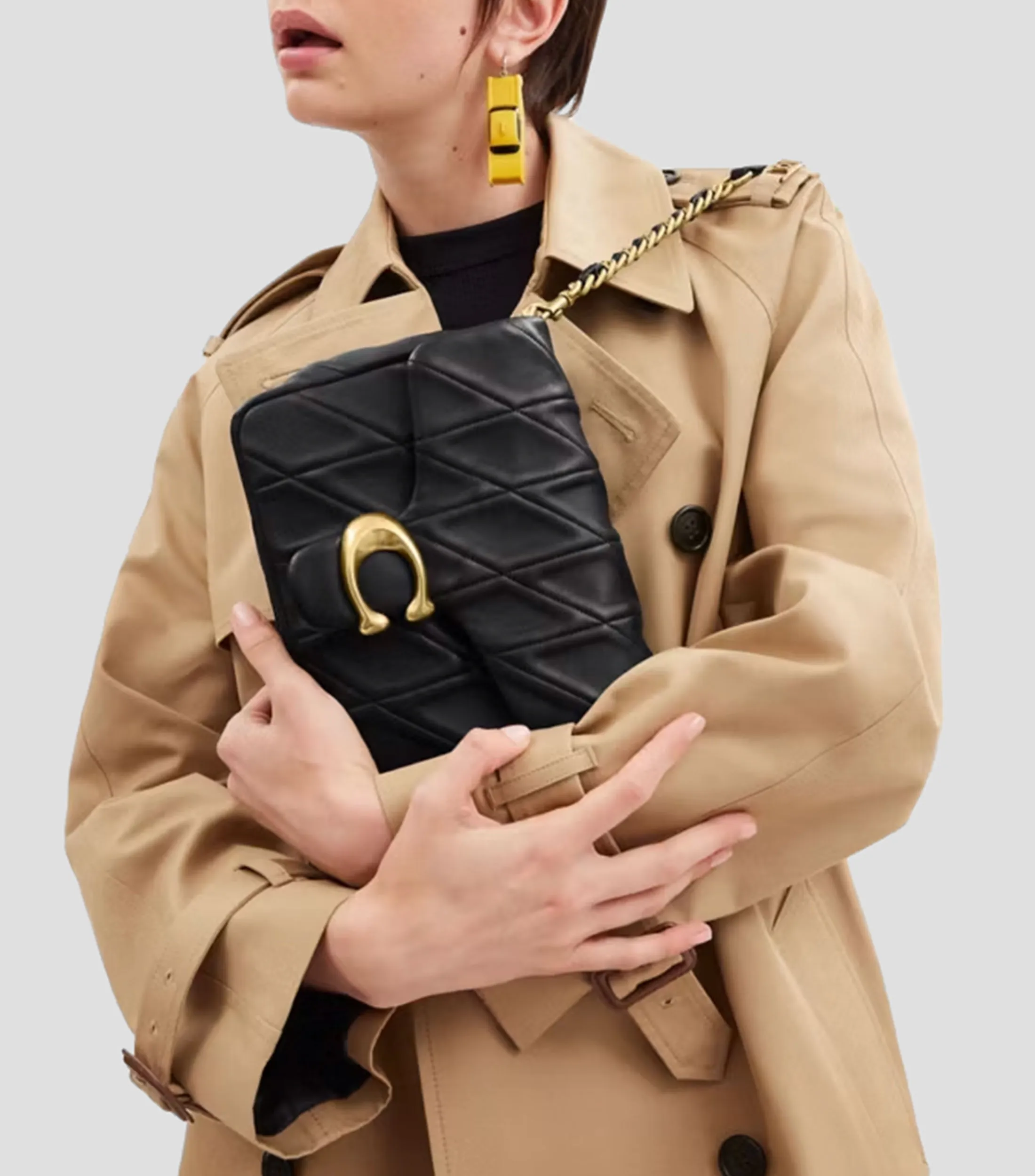 Coach Bolso Shoulder en Piel Tabby Mujer