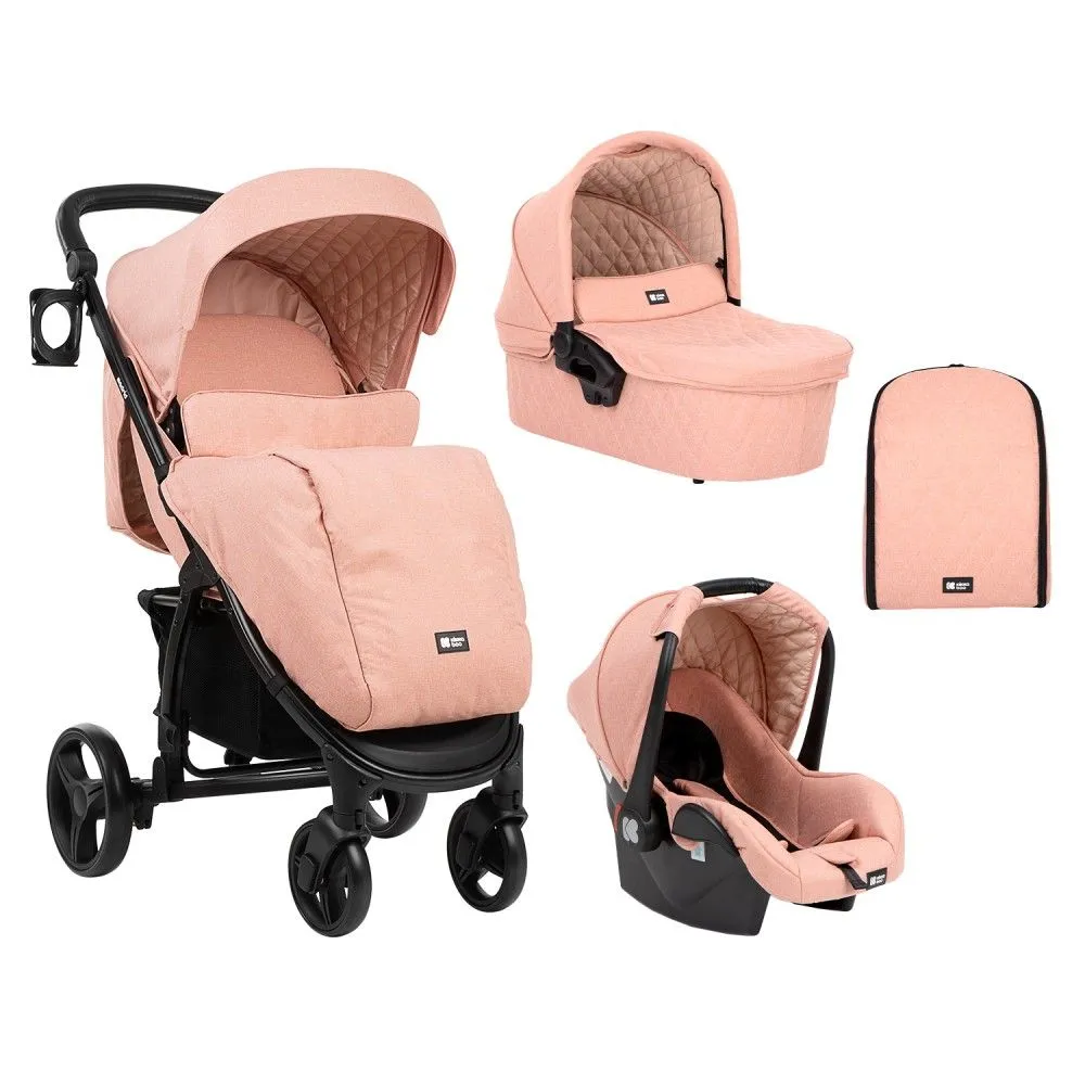 Coche bebé Madrid Kikkaboo rosa