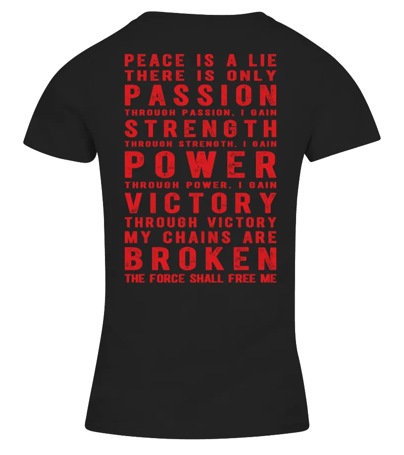 CODE OF THE SITH  LIMITED EDITION CAMISETA CUELLO PICO MUJER