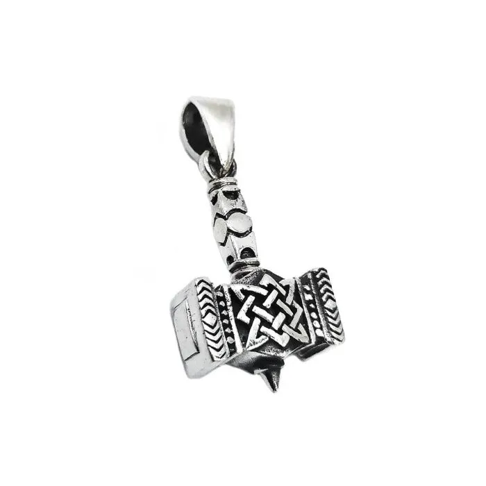 Colgante plata MINI mjolnir
