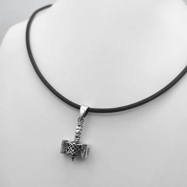 Colgante plata MINI mjolnir