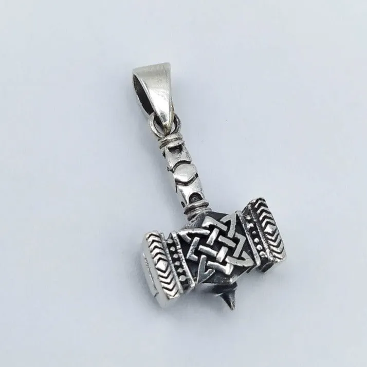Colgante plata MINI mjolnir