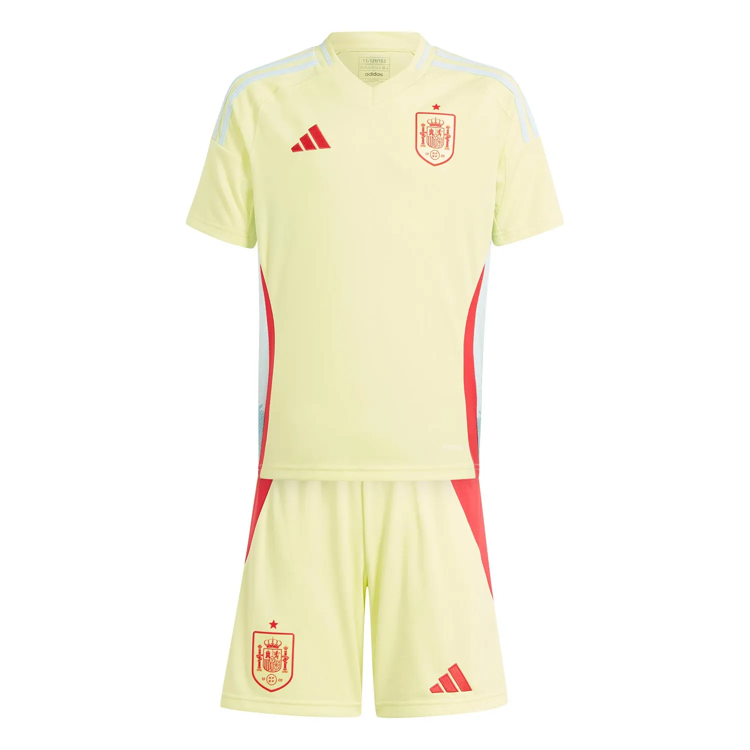 Conjunto adidas 2a España niño 2024