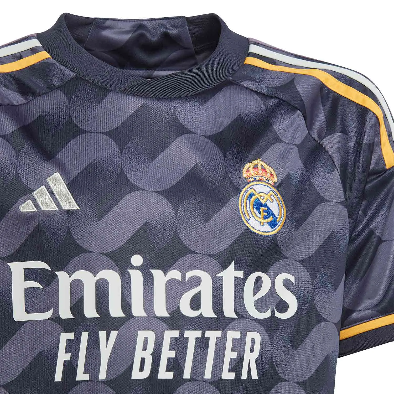 Conjunto adidas 2a Real Madrid Tchouameni niño 2023 2024