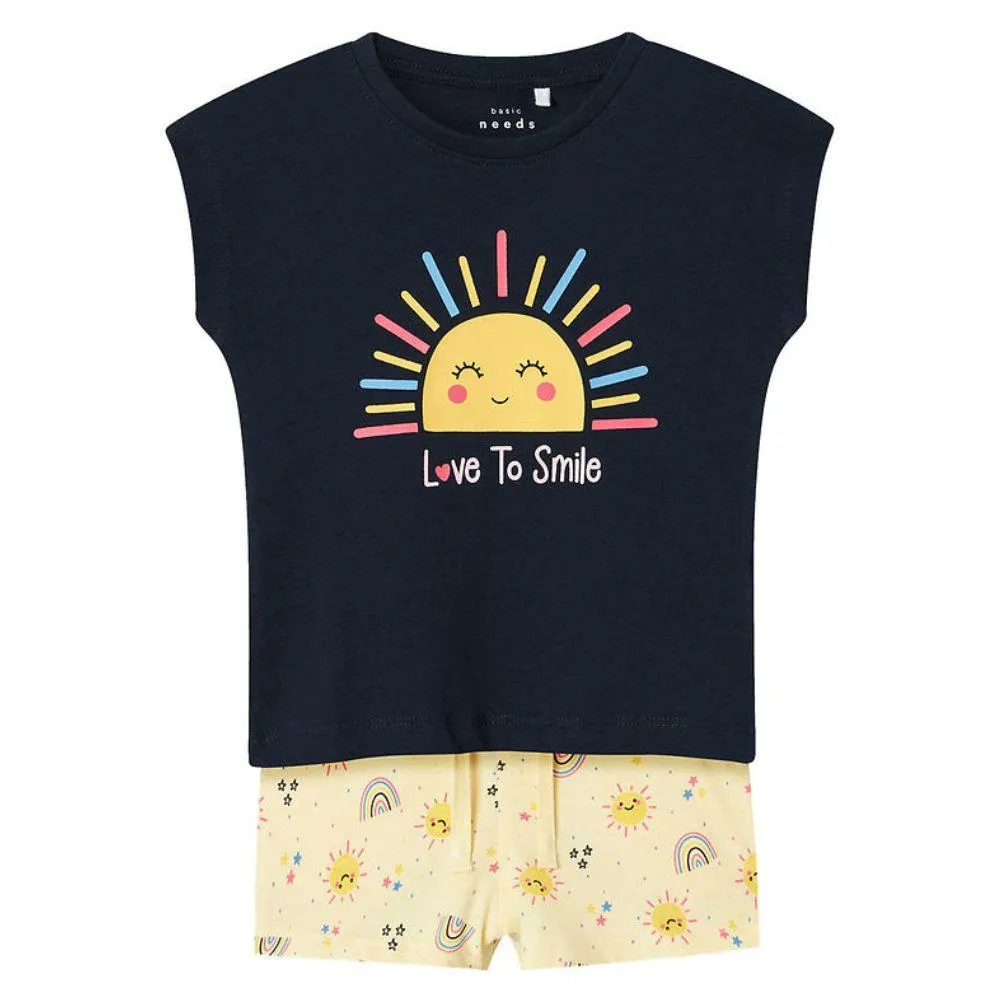 CONJUNTO  DE NIÑOS CAMISETA Y PANTALON NAME IT VIGEA dark sapphire.13226173