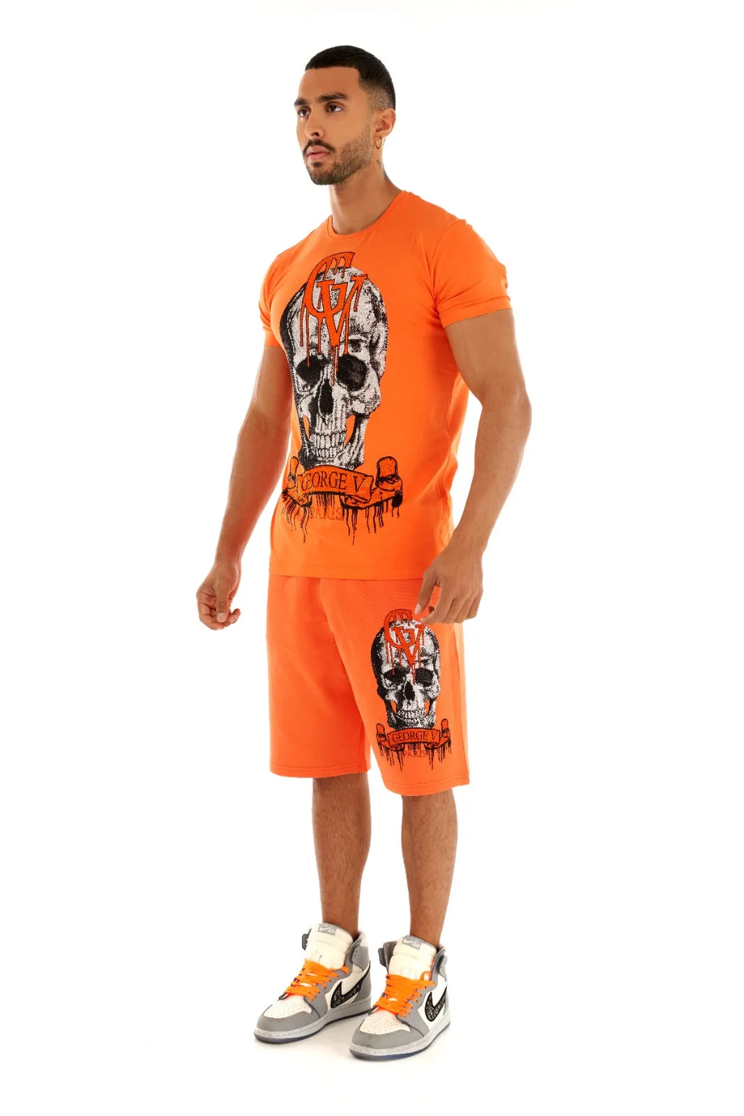 CONJUNTO GEORGE V  GV2224 GV2249 ORANGE