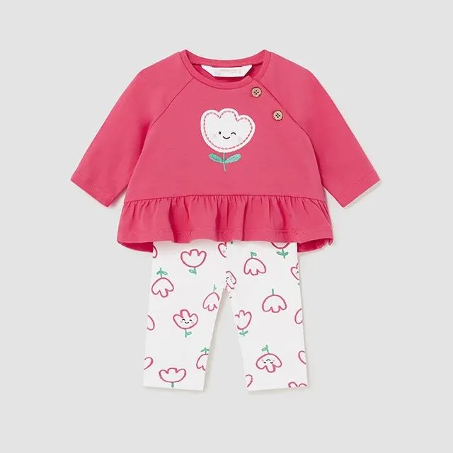 Conjunto Legging bebé niña Mayoral