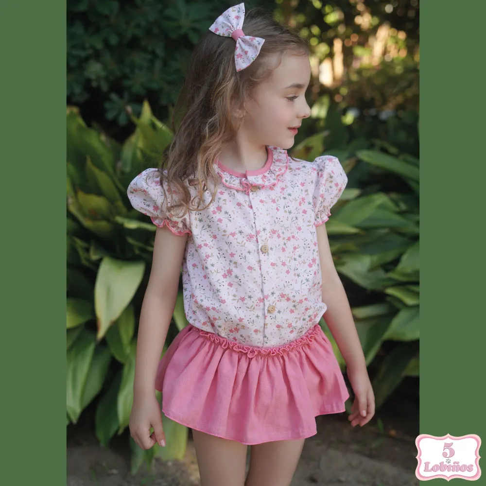 CONJUNTO NIÑA ALMENDRA RANITA Marena