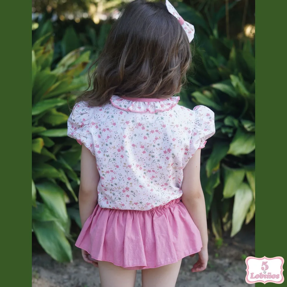 CONJUNTO NIÑA ALMENDRA RANITA Marena