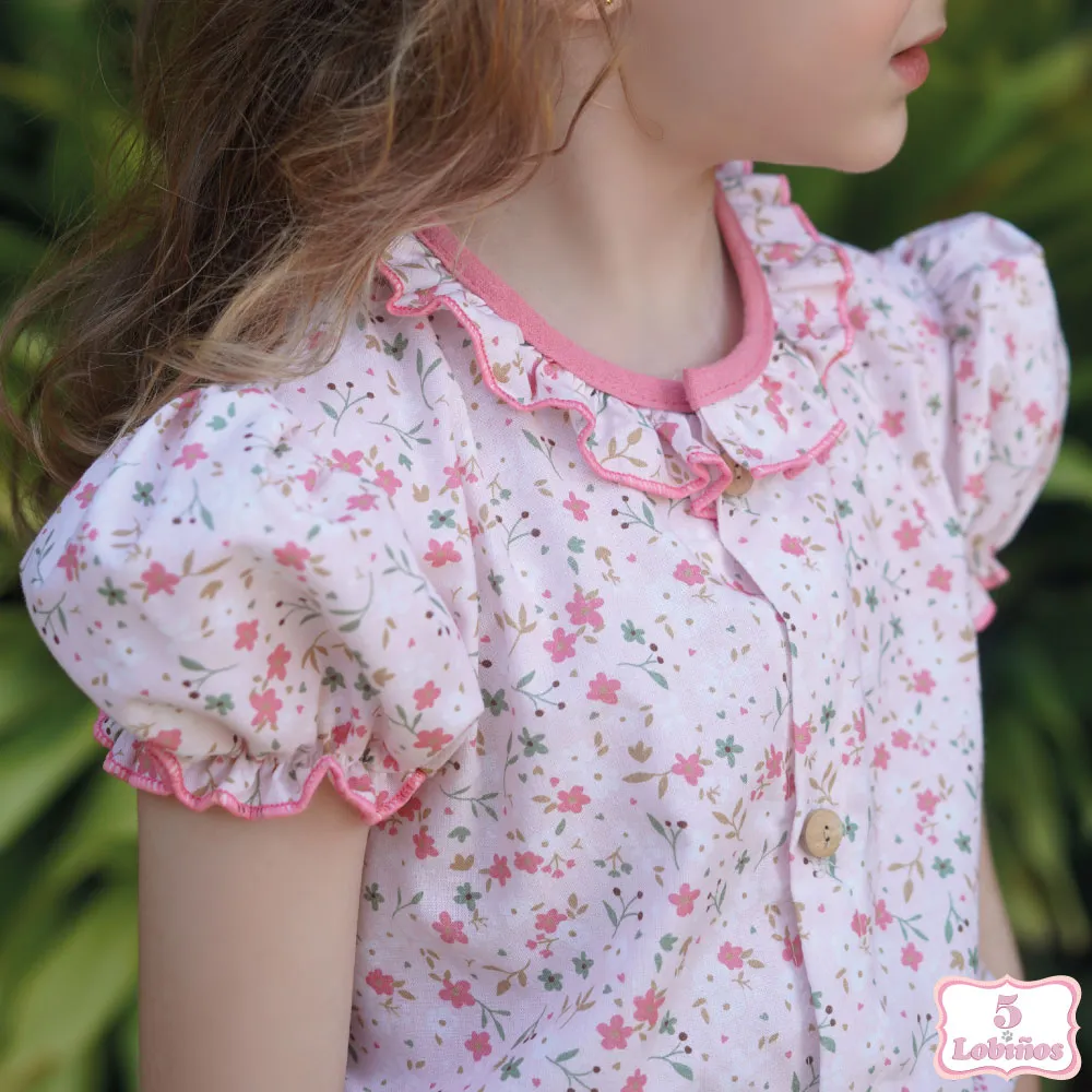CONJUNTO NIÑA ALMENDRA RANITA Marena