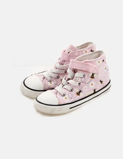Converse Deportiva bicolor estampada