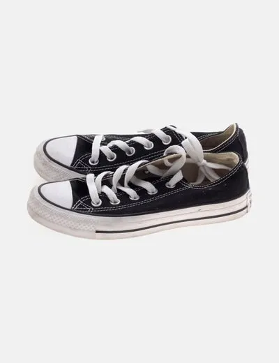 Converse Deportiva negra básica