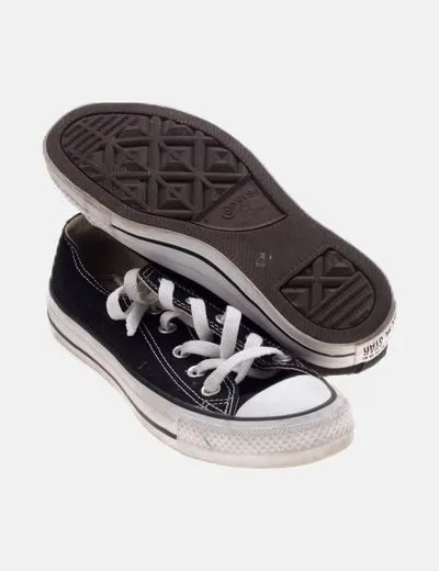 Converse Deportiva negra básica