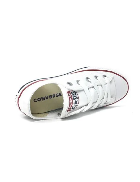 converse loneta cordÓn blanca