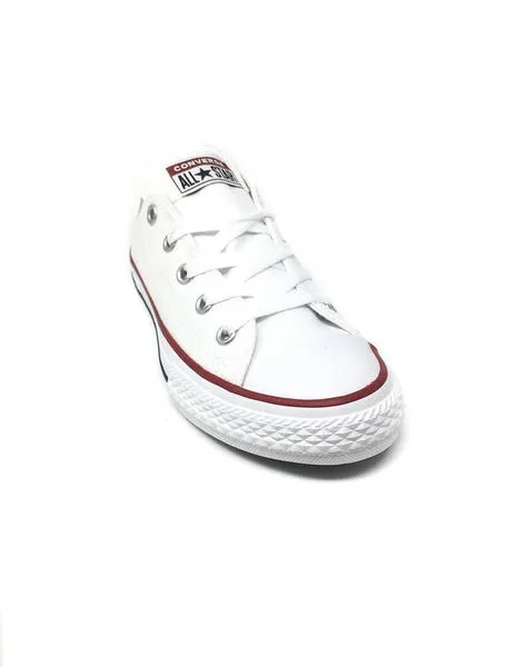 converse loneta cordÓn blanca