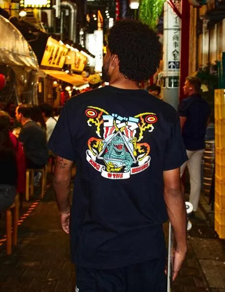 CTA. SANTA CRUZ X GODZILLA NATAS MOTHRA  BLACK