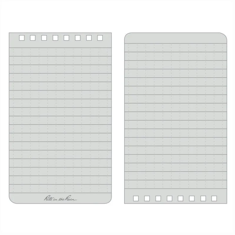 Cuaderno impermeable Rite in The Rain 8x13 cm (Amarillo)
