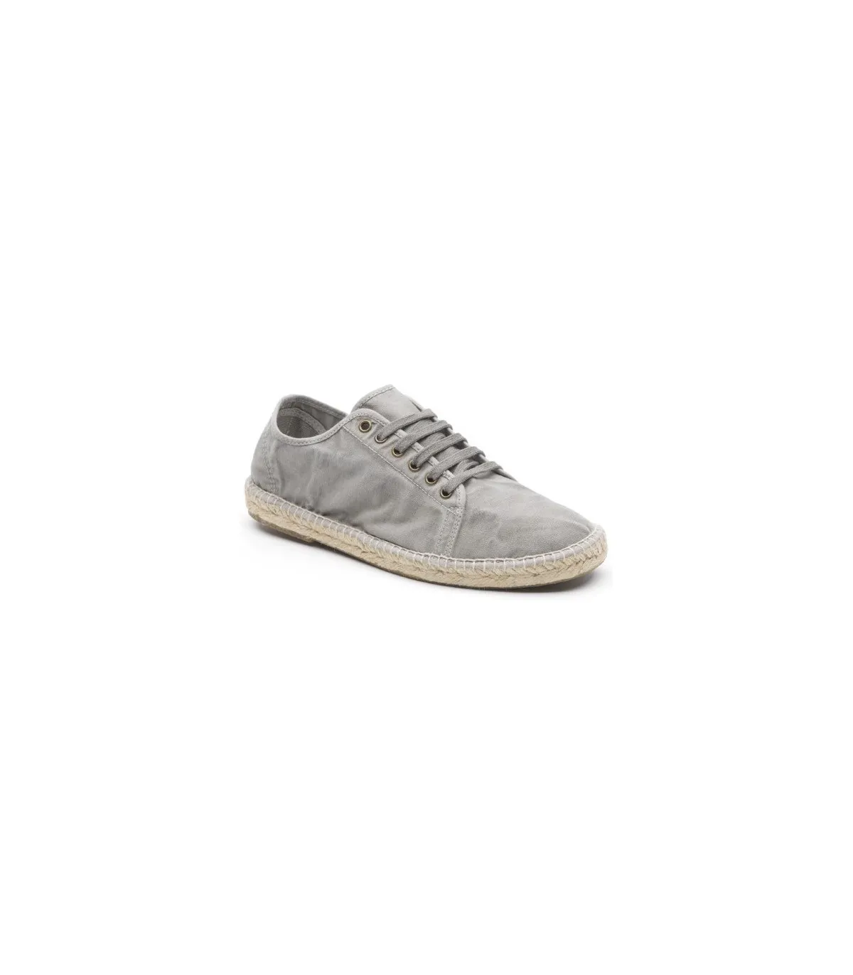 Deportivo con suela de yute en color gris