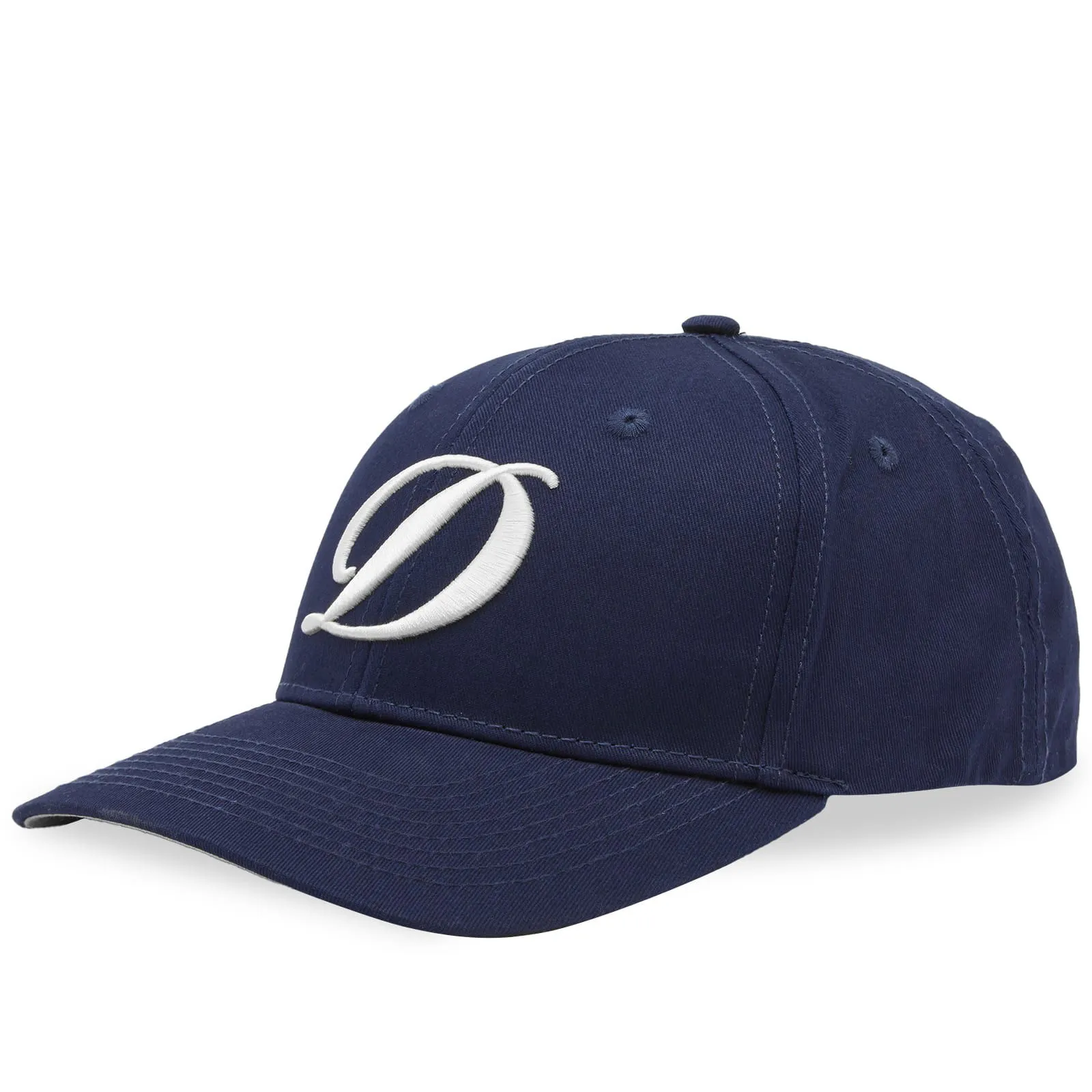 Dime Cursive D Baseball Cap Royal Navy