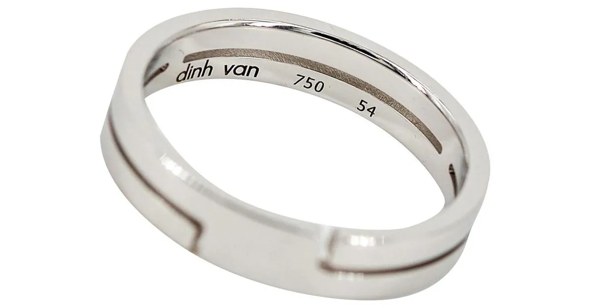 Dinh Van Anillos Plata 