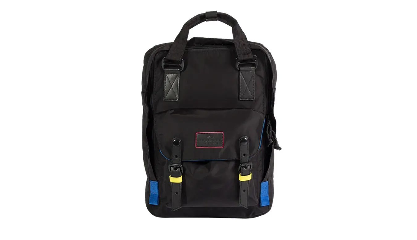 Doughnut Macaroon Glossy Blocking Series Backpack