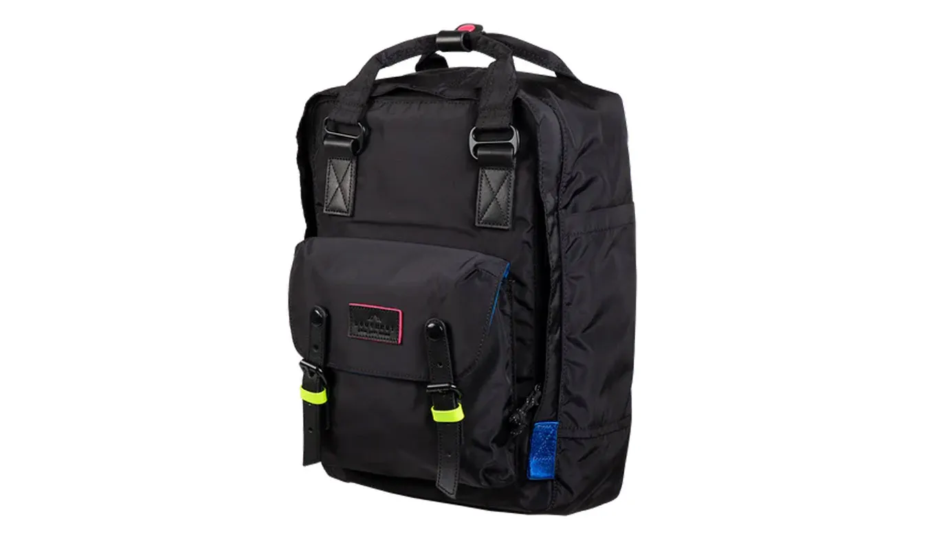 Doughnut Macaroon Glossy Blocking Series Backpack