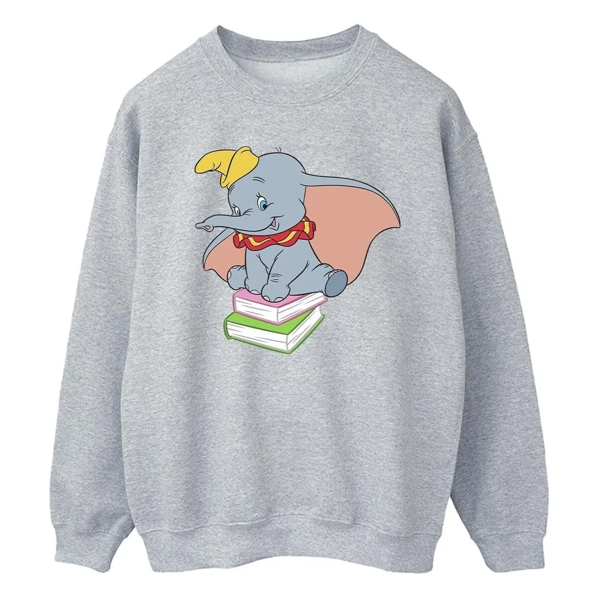 Dumbo Sitting On Books