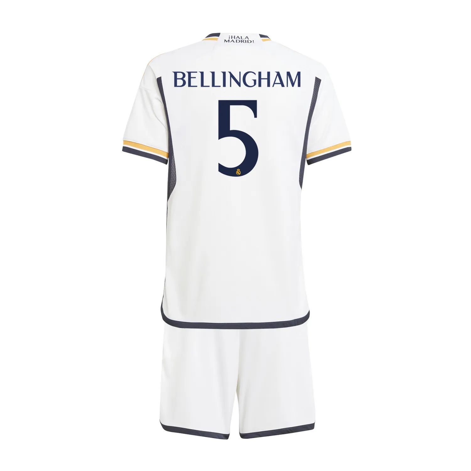Equipación adidas Real Madrid niño Bellingham 2023 2024