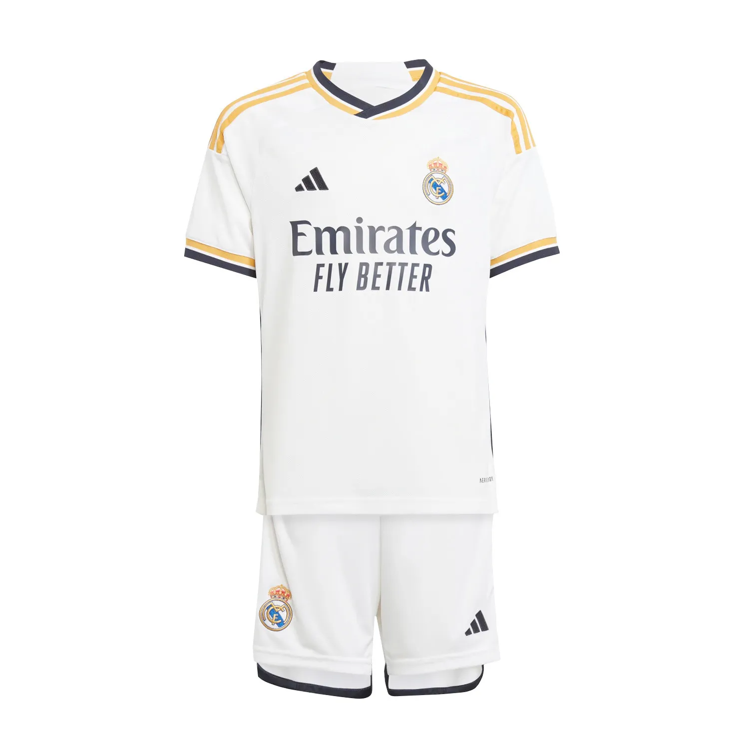 Equipación adidas Real Madrid niño Bellingham 2023 2024