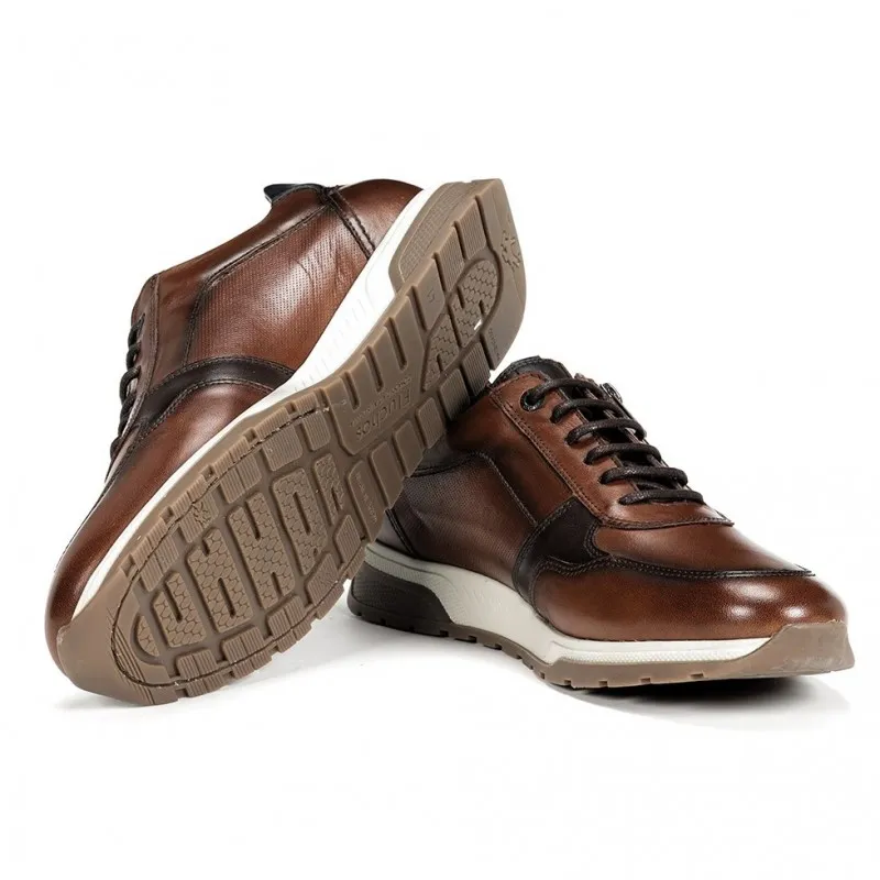 FLUCHOS Louis F1600 Negro y marrón Deportivo casual hombre