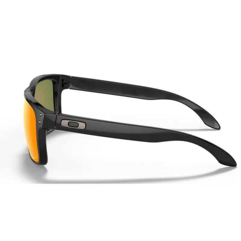 GAFAS DE SOL OAKLEY HOLBROOK™ (NEGRO PULIDO  PRIZM RUBí POLARIZADO)