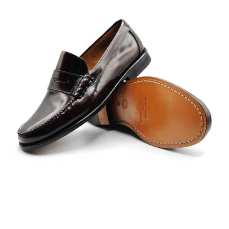 GIL'S CLASSIC 800 Negro, cuero, burdeos y azul Castellano hombre