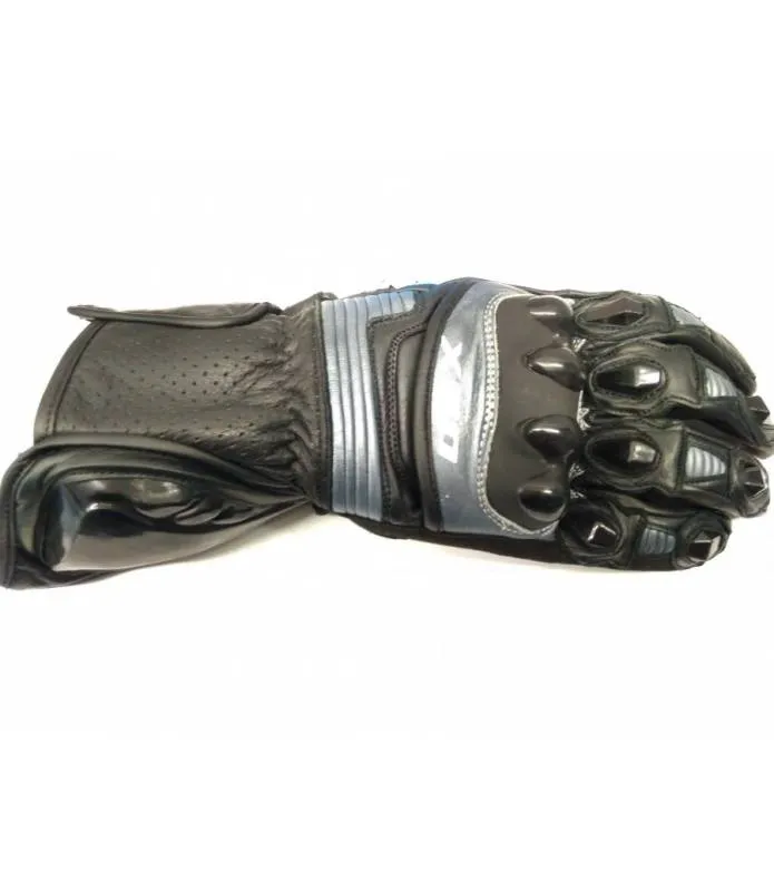Guantes Moto PIEL Con REFUERZOS OSX Piel y Protecciones Unisex Panda 936 Negro
