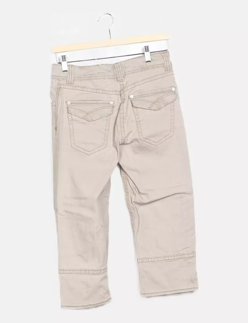 H&M Jean beige pirata