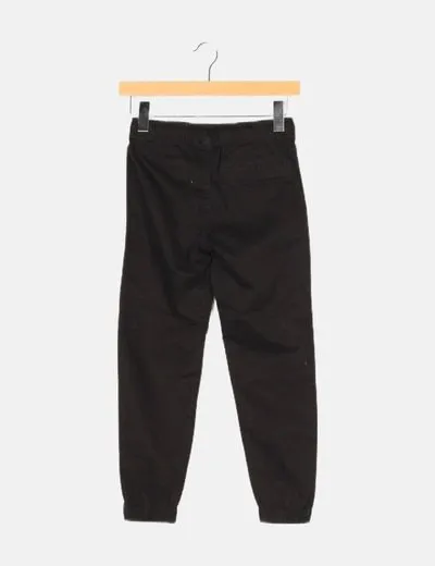 H&M Pantalón negro baggy