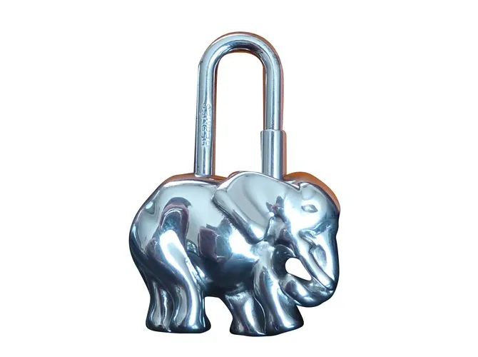Hermès Candado Plata 