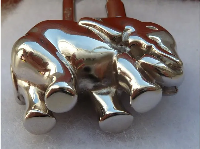 Hermès Candado Plata 