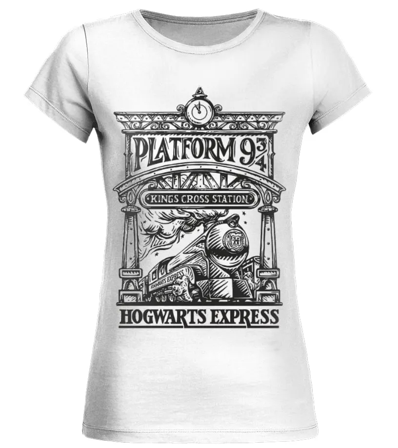 HOGWARTS EXPRESS  LIMITED EDITION CAMISETA CUELLO REDONDO MUJER