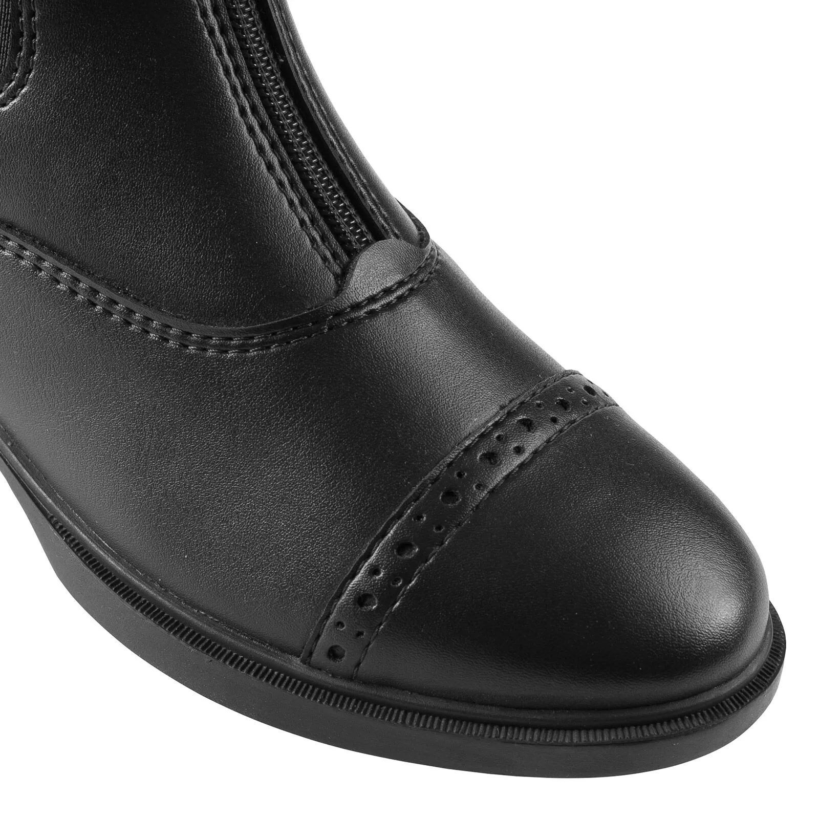 Horze Botines con Cremallera Delantera para Niños Wexford