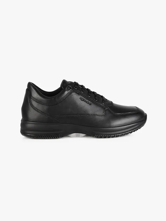 Igi&Co Zapatillas de piel para hombre.