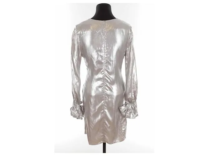 Iro Vestido plateado Plata 