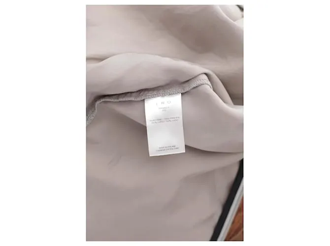 Iro Vestido plateado Plata 