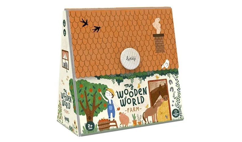 Juego de madera My Wooden World Farm